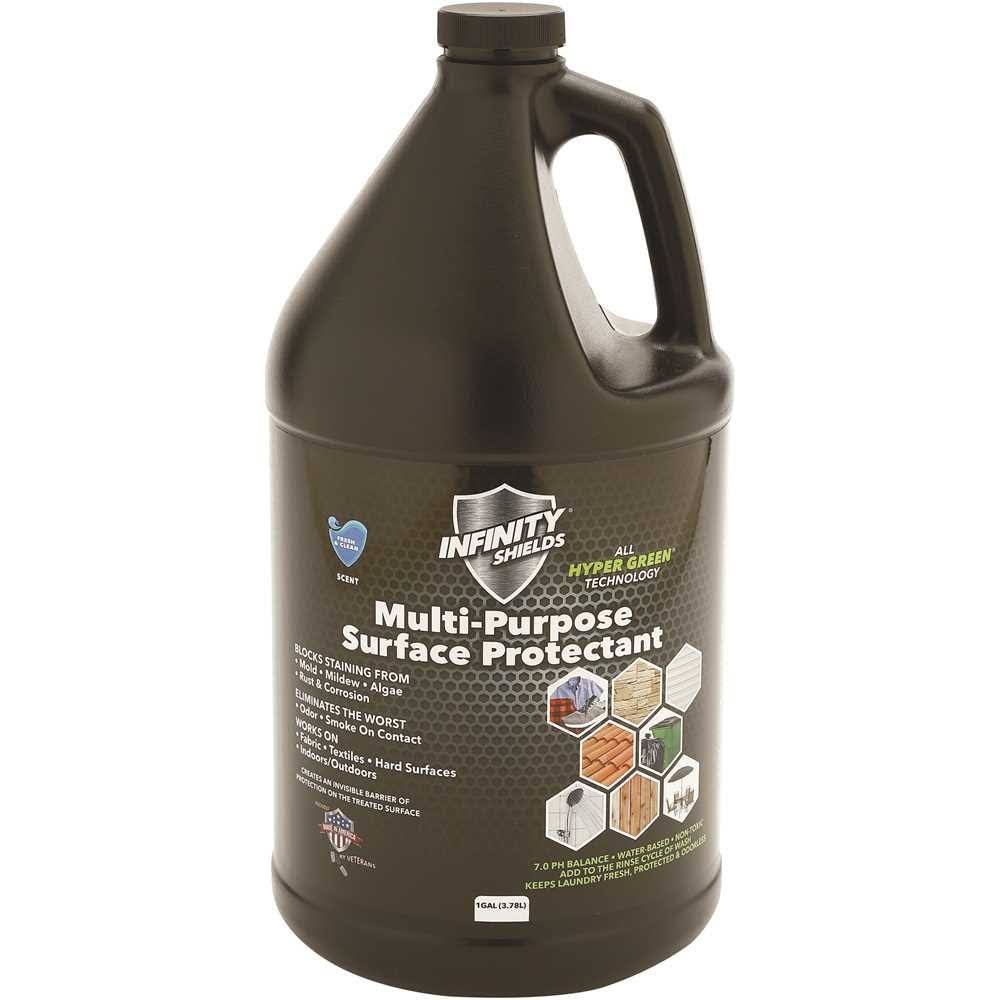Infinity Shields 1 gal. Fresh and Clean Multi-Purpose Surface Protectant Stain Blocker Odor-Smoke Eliminator Repellent
