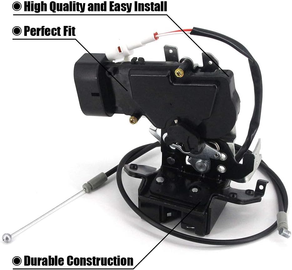 FEXON Rear Liftgate Actuator Hatch Trunk Latch Tailgate Lock Assy Replaces for Toyota Sequoia 2001 2002 2003 2004 2005 2006 2007 69301-0C010 64680-0C010 931-861 and 746-848 69150-0C010 Pack of 2