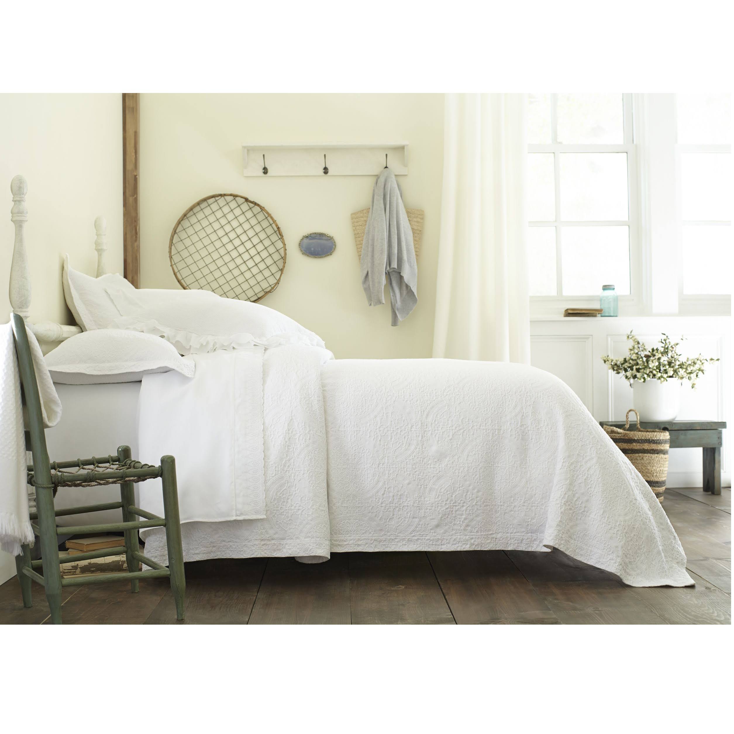 Peacock Alley Charlotte Matelasse Boudoir Sham