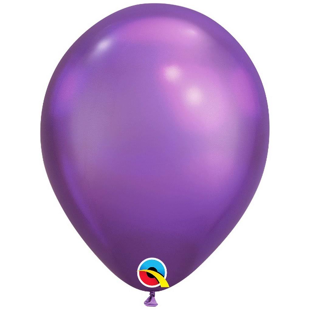 Qualatex 11 inch Round Plain Latex Balloons (100 Pack) UTSG4586_59