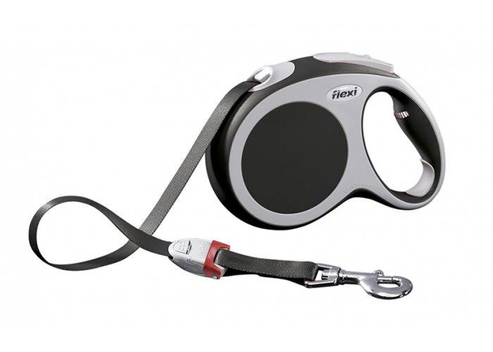 Flexi Vario Retractable Lead, L Tape 5 M Anthracite
