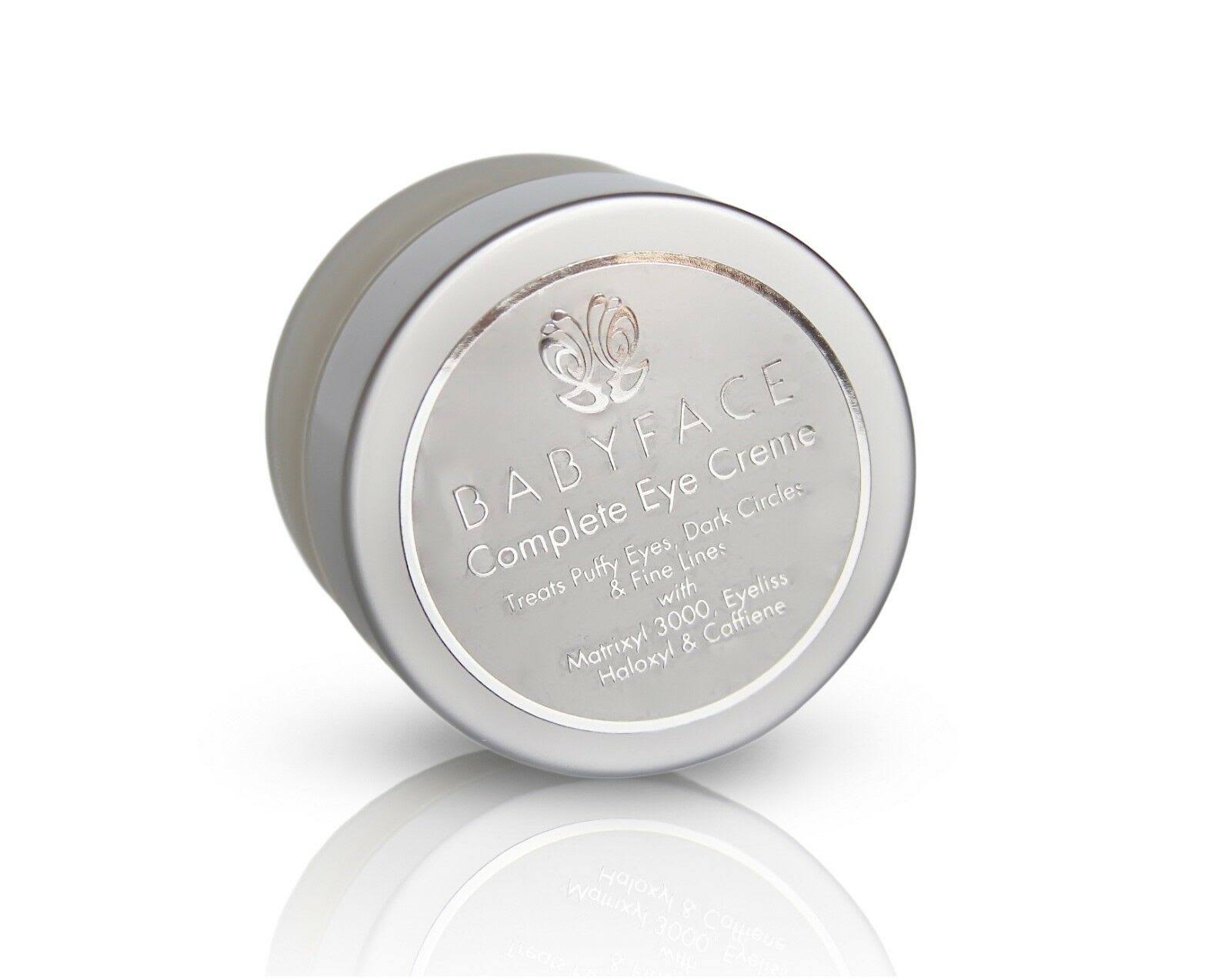 L Babyface Complete Eye Cream Haloxyl Eyeliss Caffeine Tranexamic Puffy Eyes