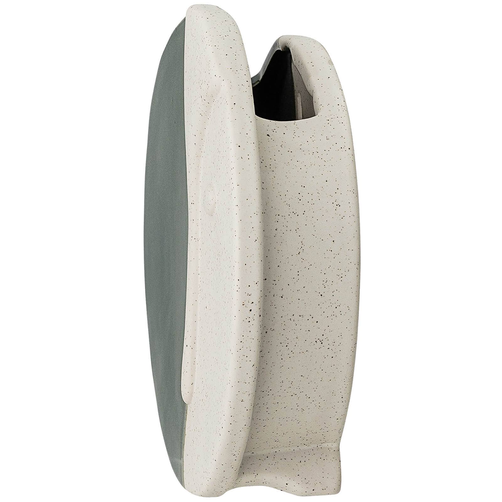 Bloomingville - Vase with Face, Green / Beige