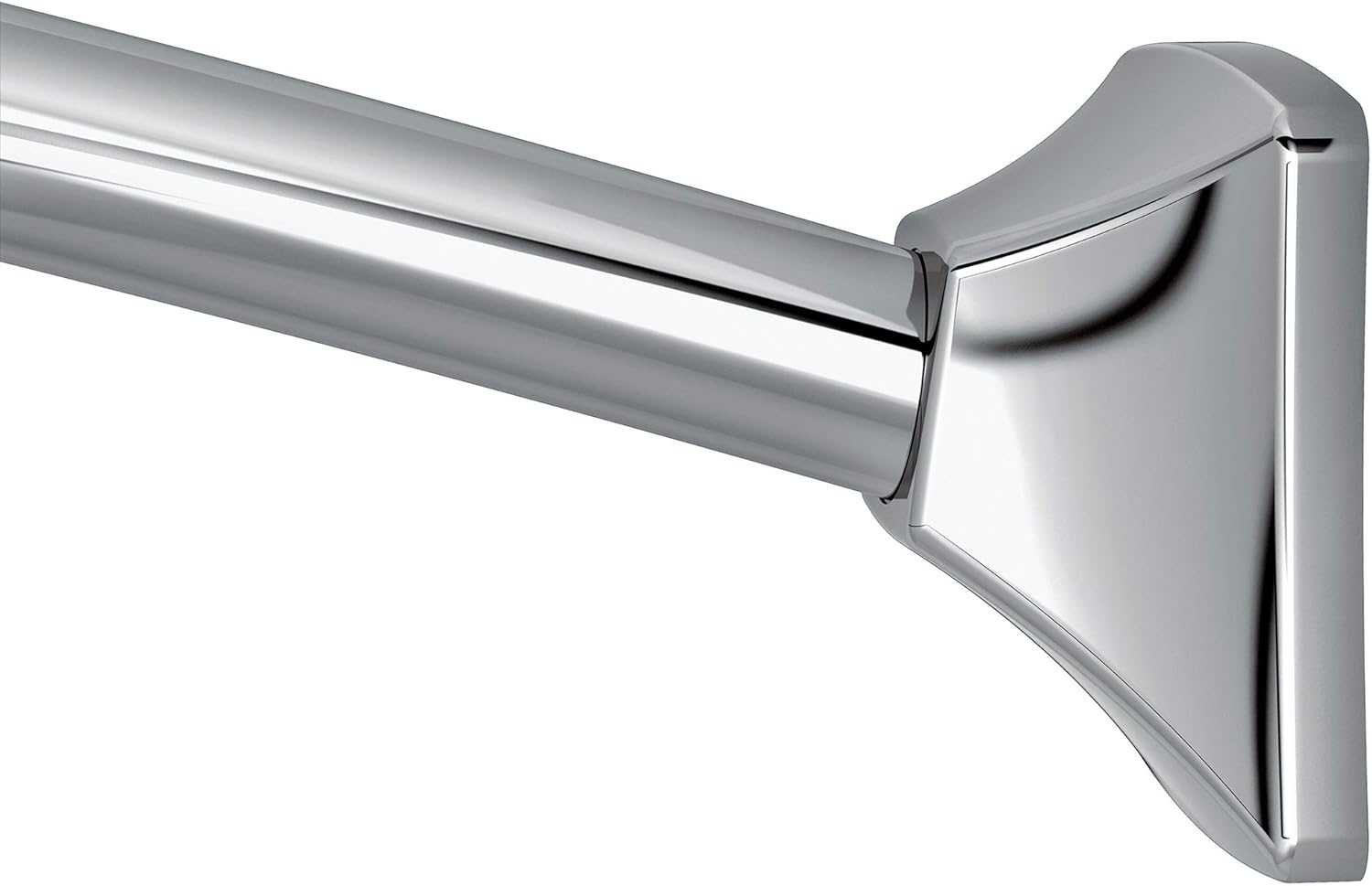 Moen CSR2164OWB 72 in. Permanent Mount Adjustable Curved Shower Rod, Old World Bronze Pack of 2