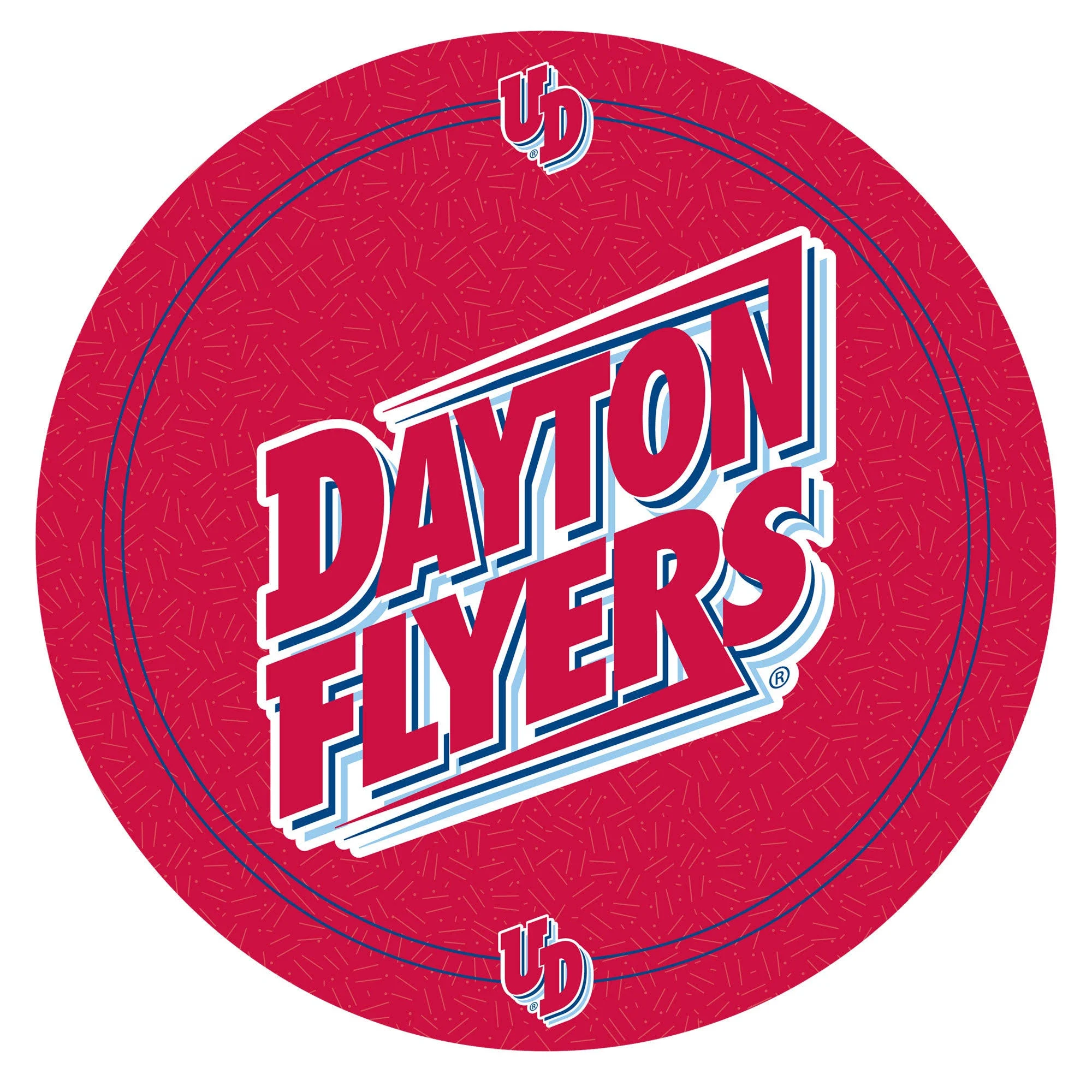 University of Dayton Padded Bar Stool with Back