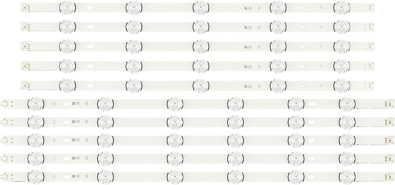 LG 6916L-2232A/6916L-2233A LED Backlight Strips (10) 55LF6000-UB Pack of 2