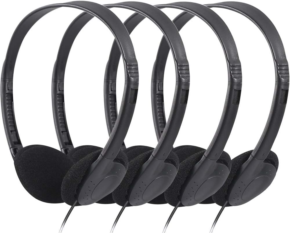 CN-Outlet Classroom Headphones for Kids in Bulk Multi Colored 20 Pack, Wholesale Over Ear Student Head Phones Perfect for Schools, Libraries, Computer Lab, Testing Centers, Museums, Hotels (20Pack) Pack of 2