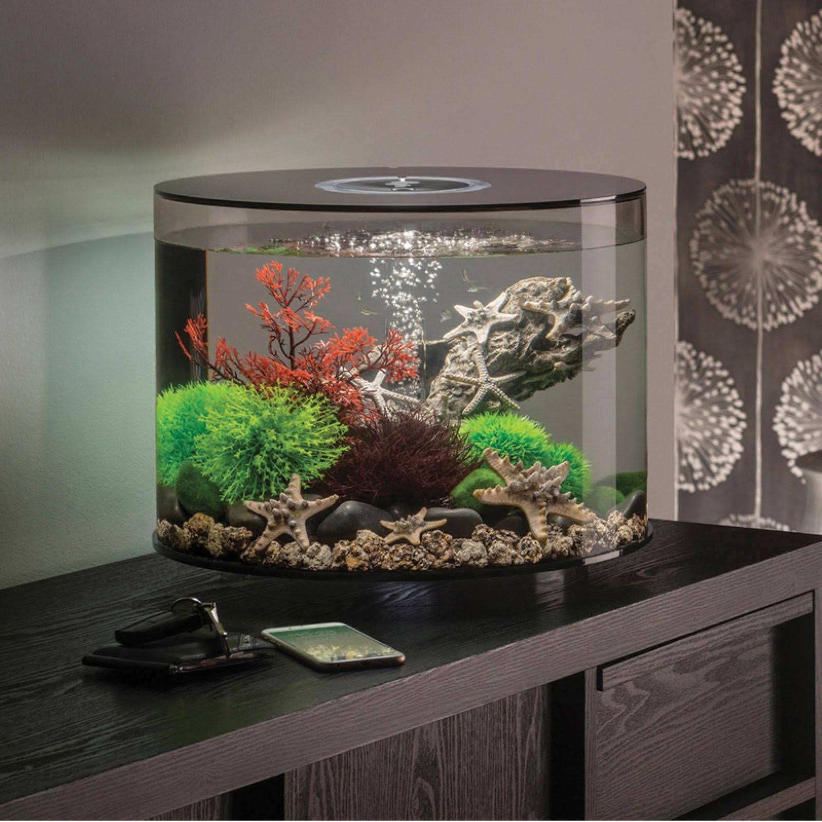 biOrb by Oase Tube 35 LED Aquarium, Black