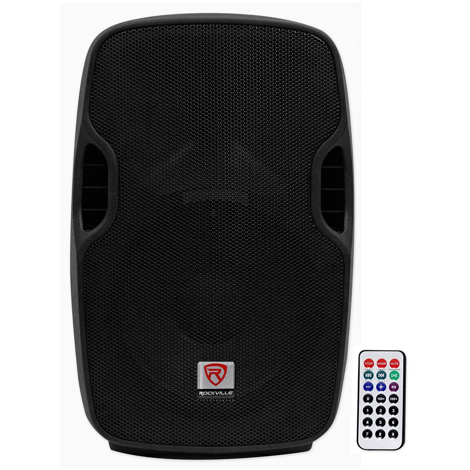 Rockville BPA10 10x22 Professional Powered Active 400W DJ PA Speaker W Bluetooth