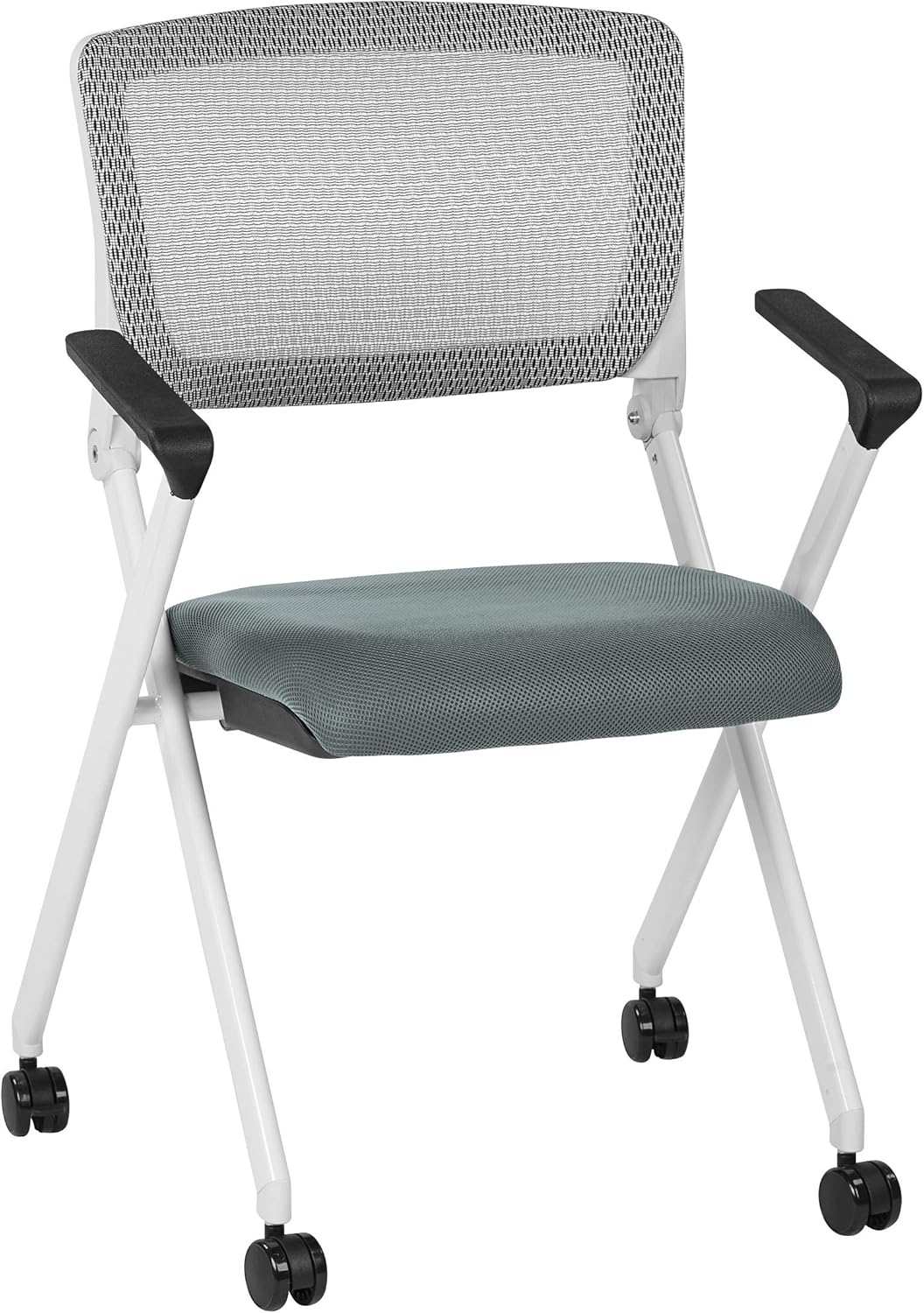 Space Seating Office Folding Chair, Grey