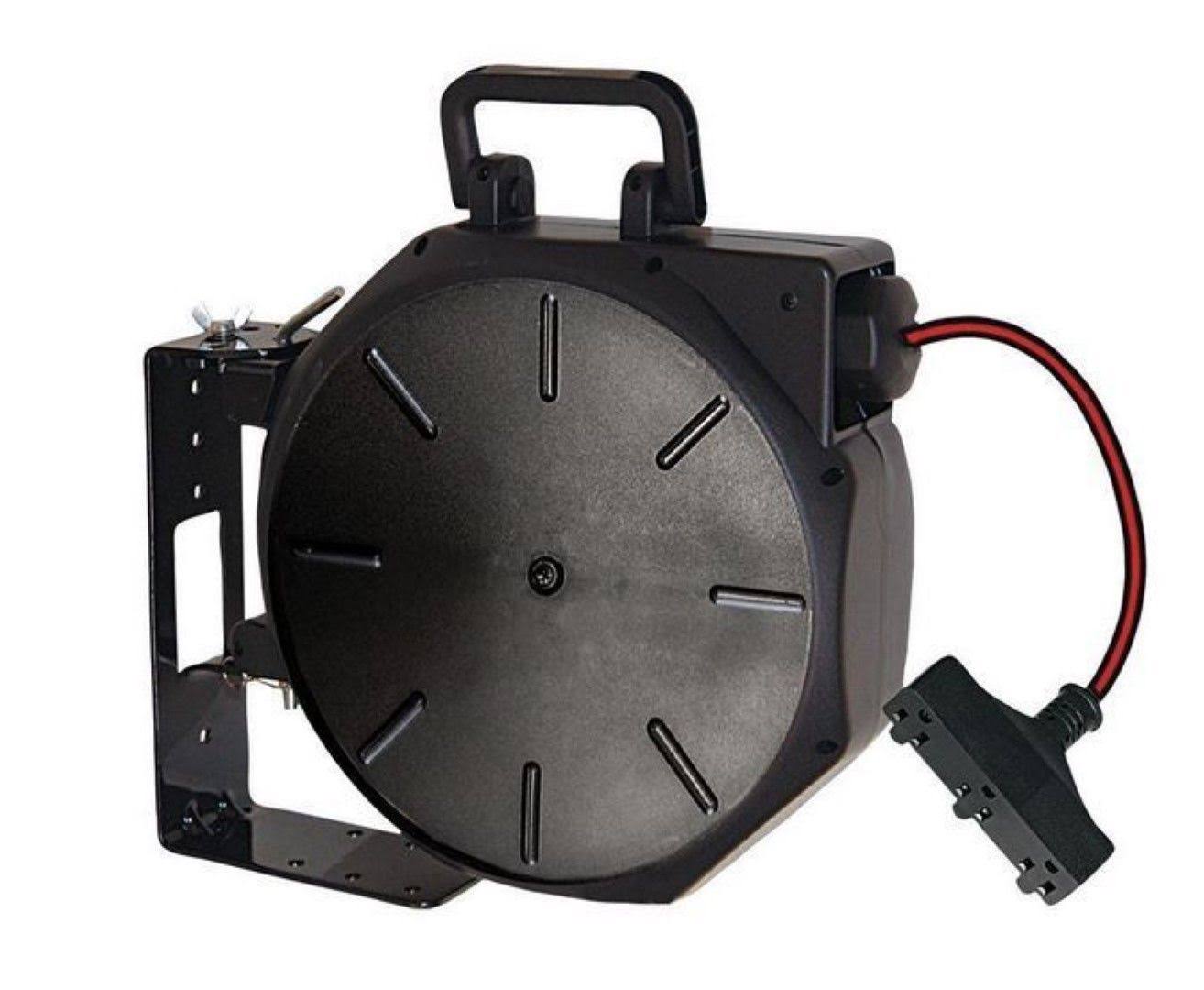 Husky 50 ft. 14/3 13 Amp Retractable Extension Cord Reel System