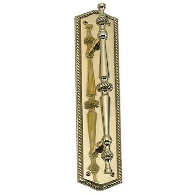 Brass Accents Trafalgar Pull Handle/Plate; Oil Rubbed Bronze