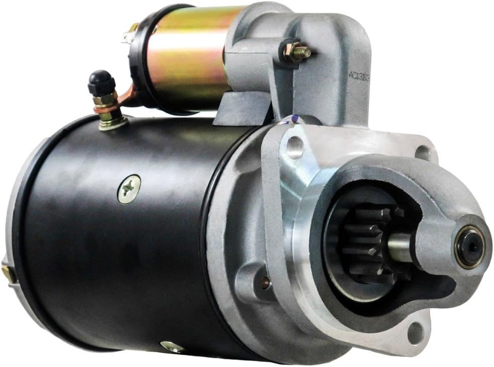 Rareelectrical NEW STARTER COMPATIBLE WITH MASSEY FERGUSON TRACTOR 6190 6270 6280 6290 27570 27588 27592 3581576M1 3581576R01A 3930508R1 2873B056R