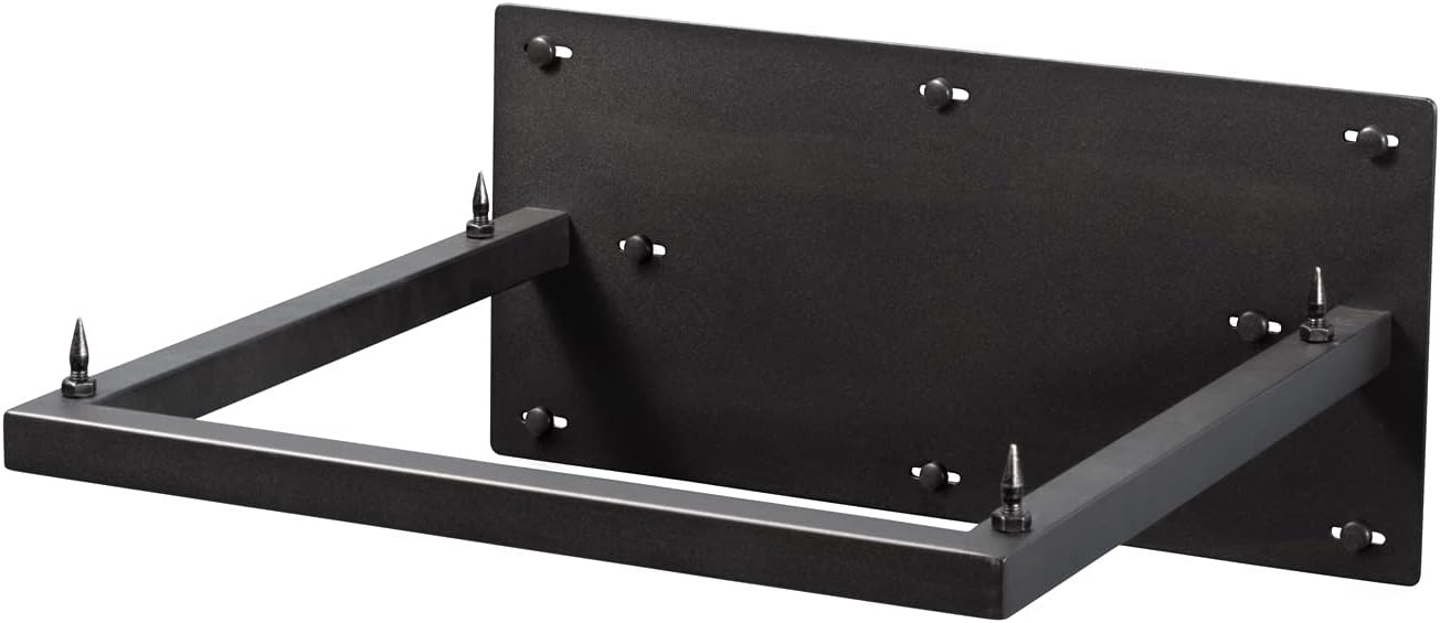 Pangea Audio Turntable Wall-Mount Record Player Shelf Black