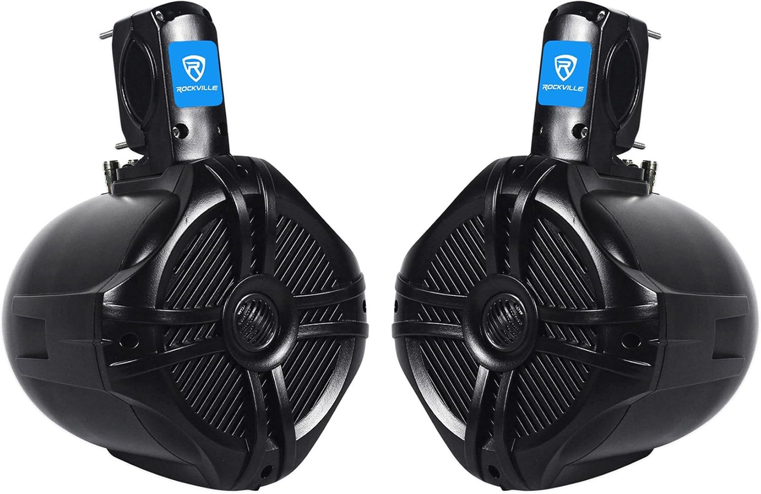 Pair Rockville RWB90B Black 8