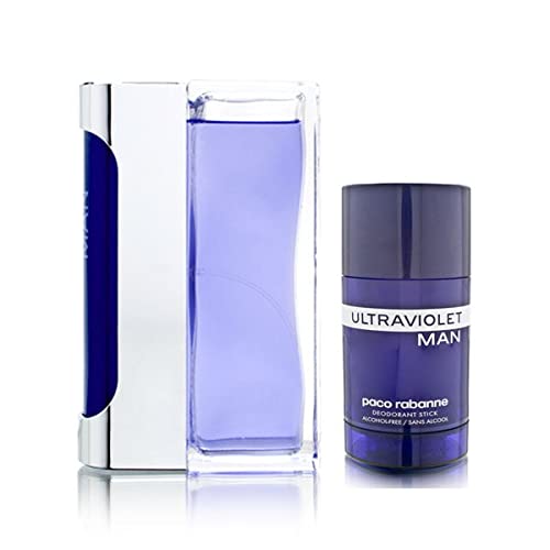 Paco Rabanne Ultraviolet Man 2 Piece Gift Set Pack of 2