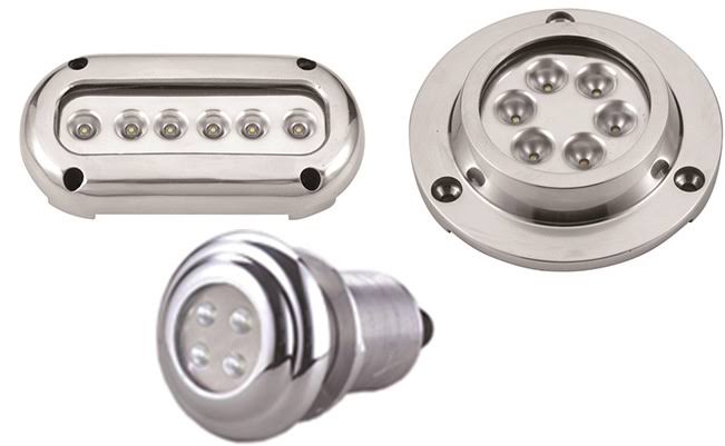 Seasense 50026273 Surface Mount 6 LED Round Light, Green