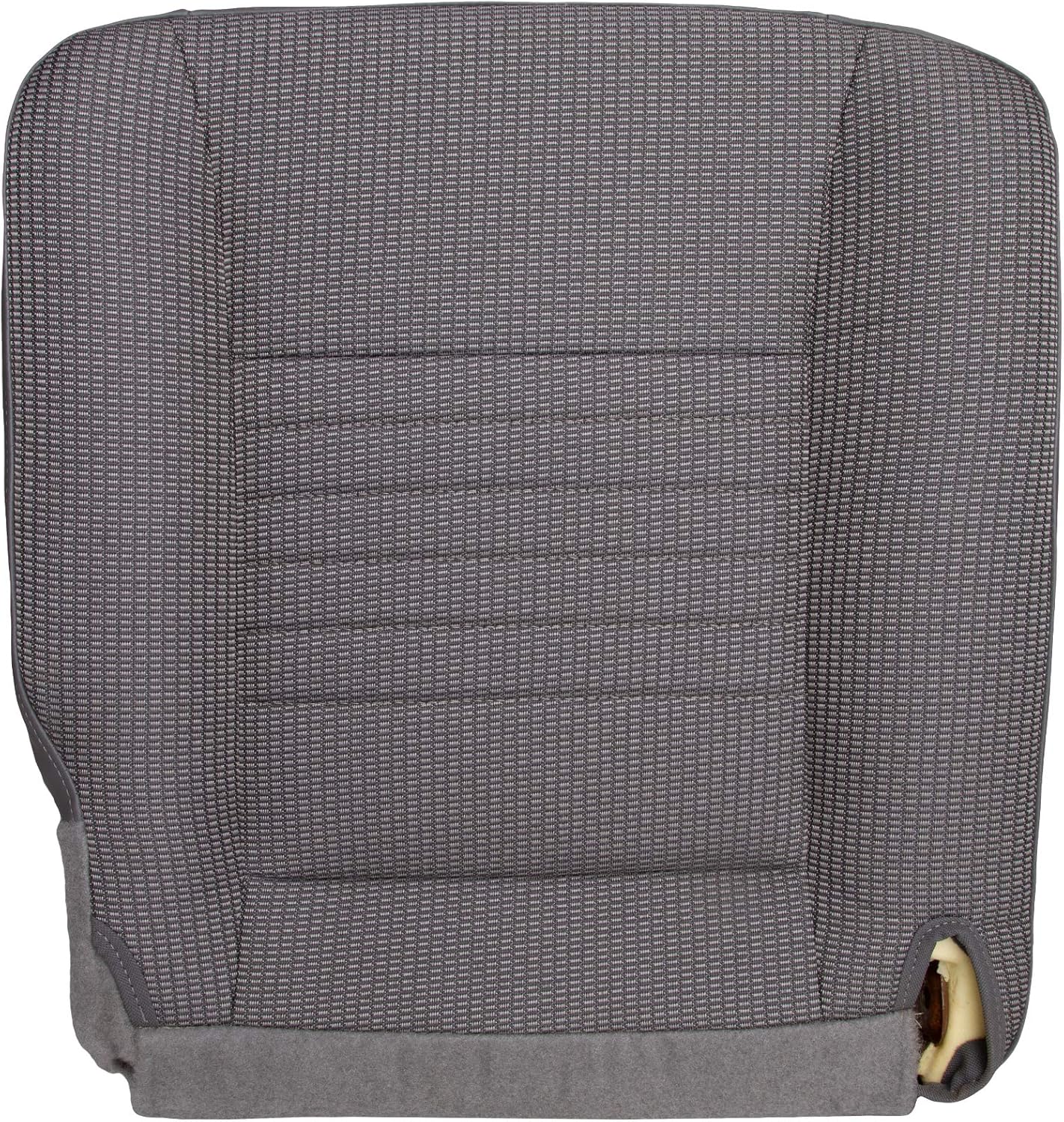 The Seat Shop Passenger Bottom Replacement Cloth Seat Cover - Khaki Tan (Compatible with 2006-2008 Dodge Ram Work Truck ST 1500, and 2006-2009 ST 2500 and 3500)