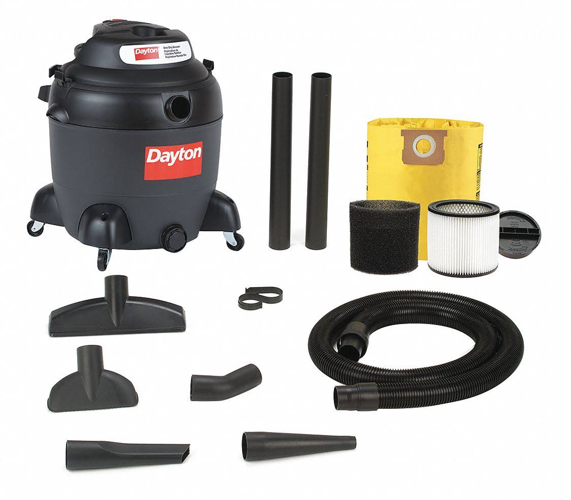 Dayton Wet/Dry Vacuum 6.5 HP 18 gal. 120V 3VE22