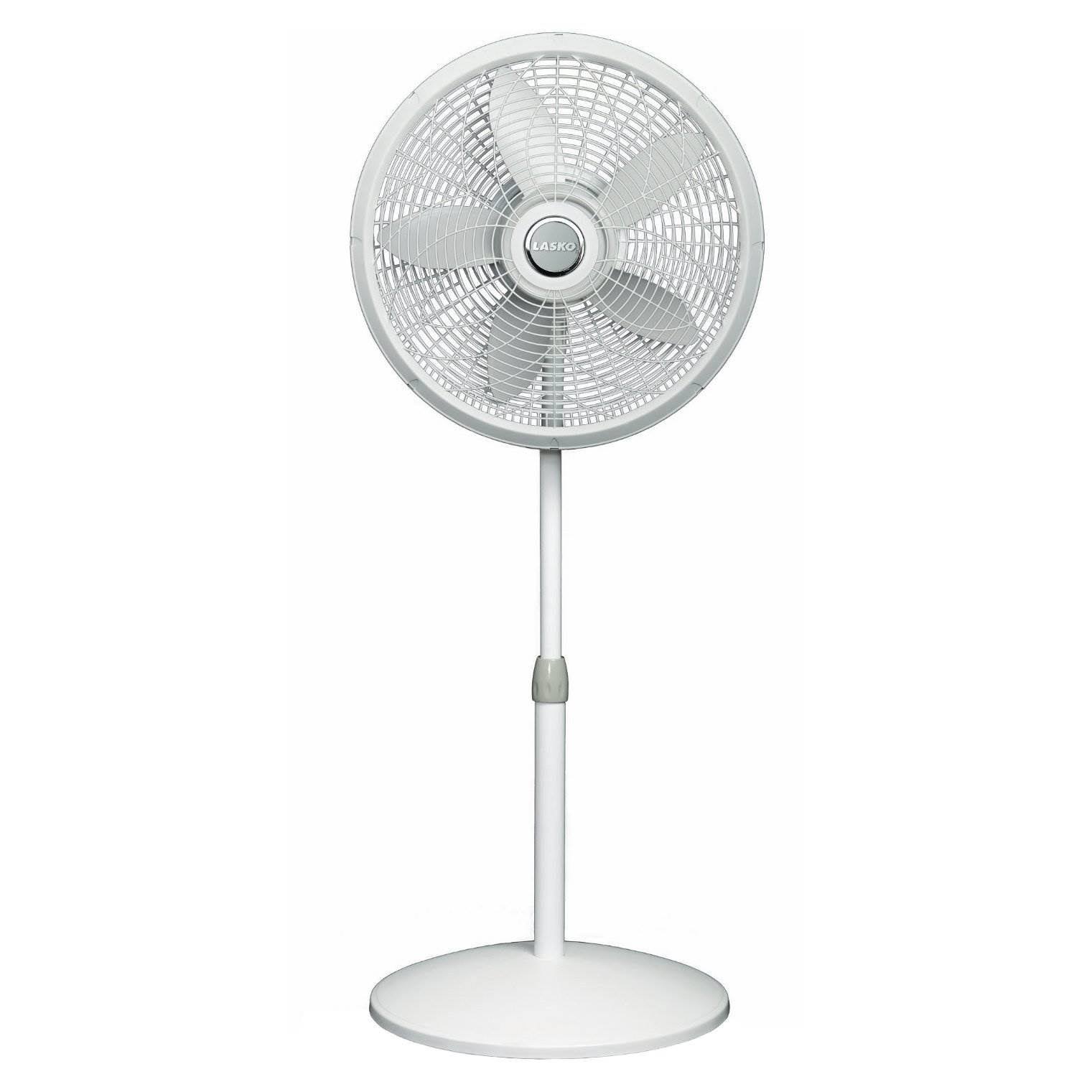 Lasko 18 inch Elegance Performance Oscillating Standing Pedestal Fan (4 Pack)