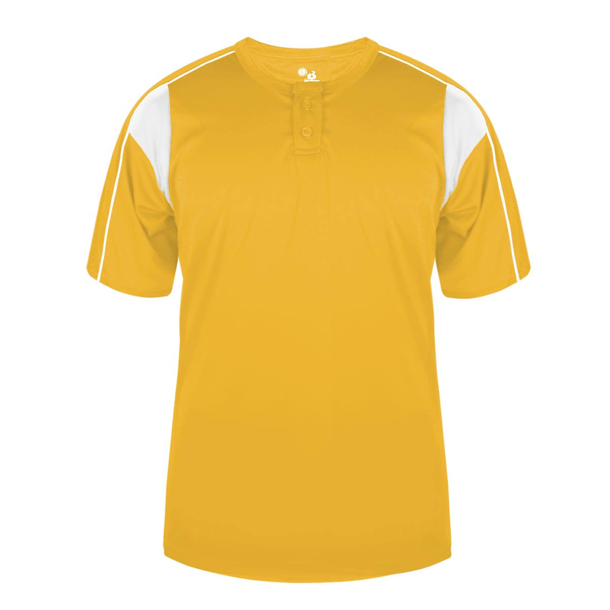 Badger Sport 7937 - Pro Placket - Gold/White, 4XL