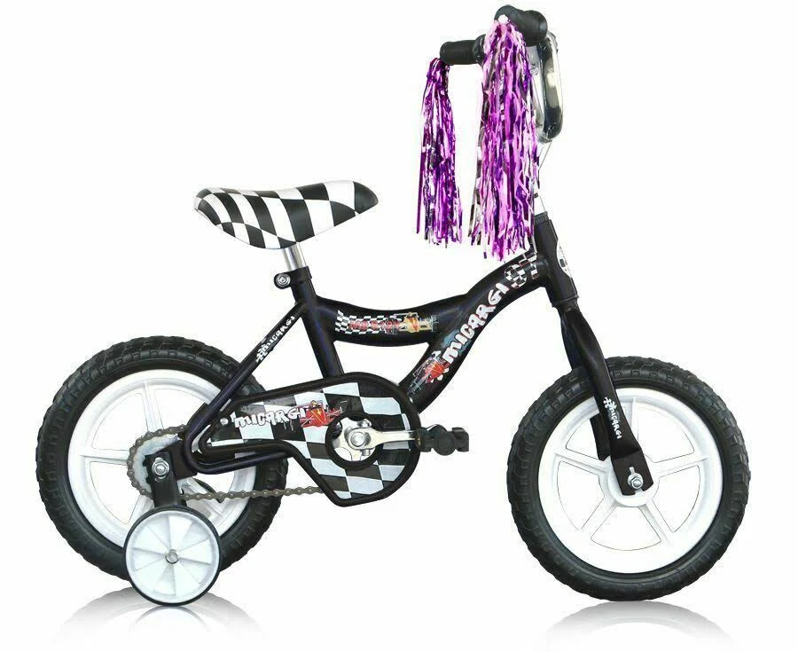 Micargi MBR12Y 12x22 Boys& BMX Bike - Black