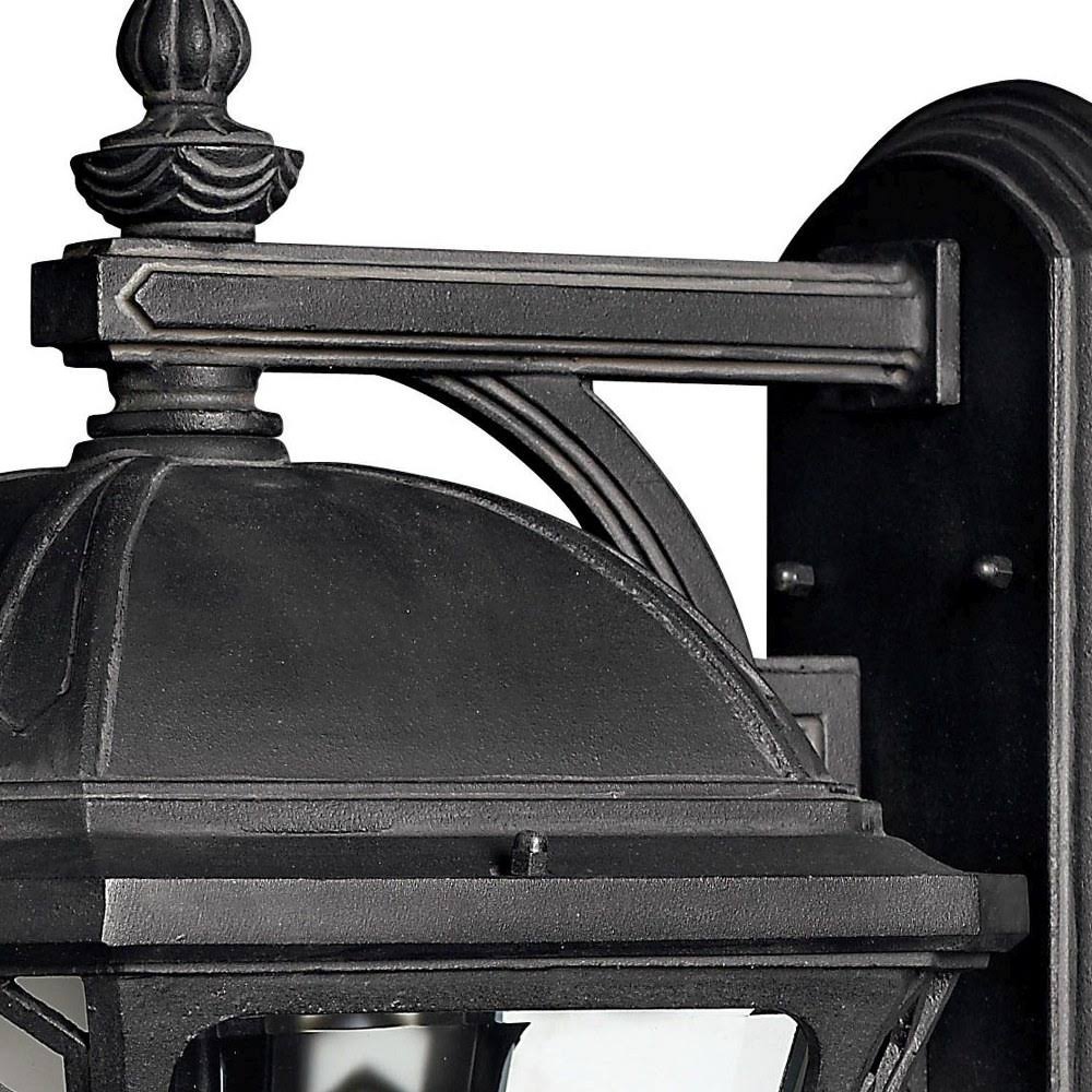 Hinkley Lighting 1335MB-LED Wabash Outdoor Wall Light, Museum Black