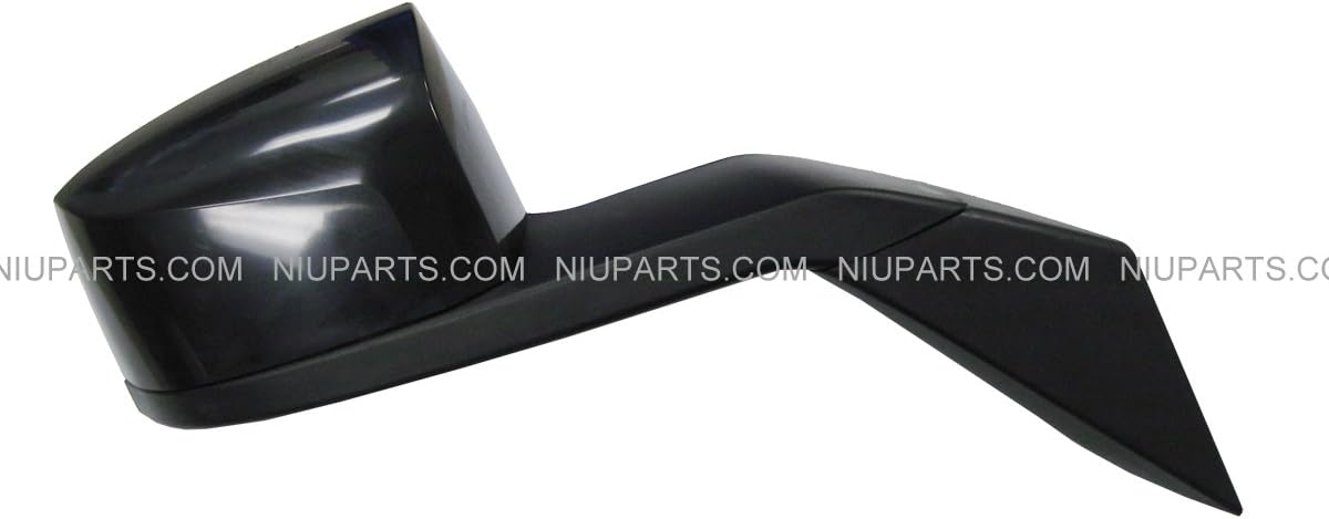 Hood Mirror Black Driver & Passenger Side with Mounting Kits (Fit: Volvo VNL VN VNM Trucks)