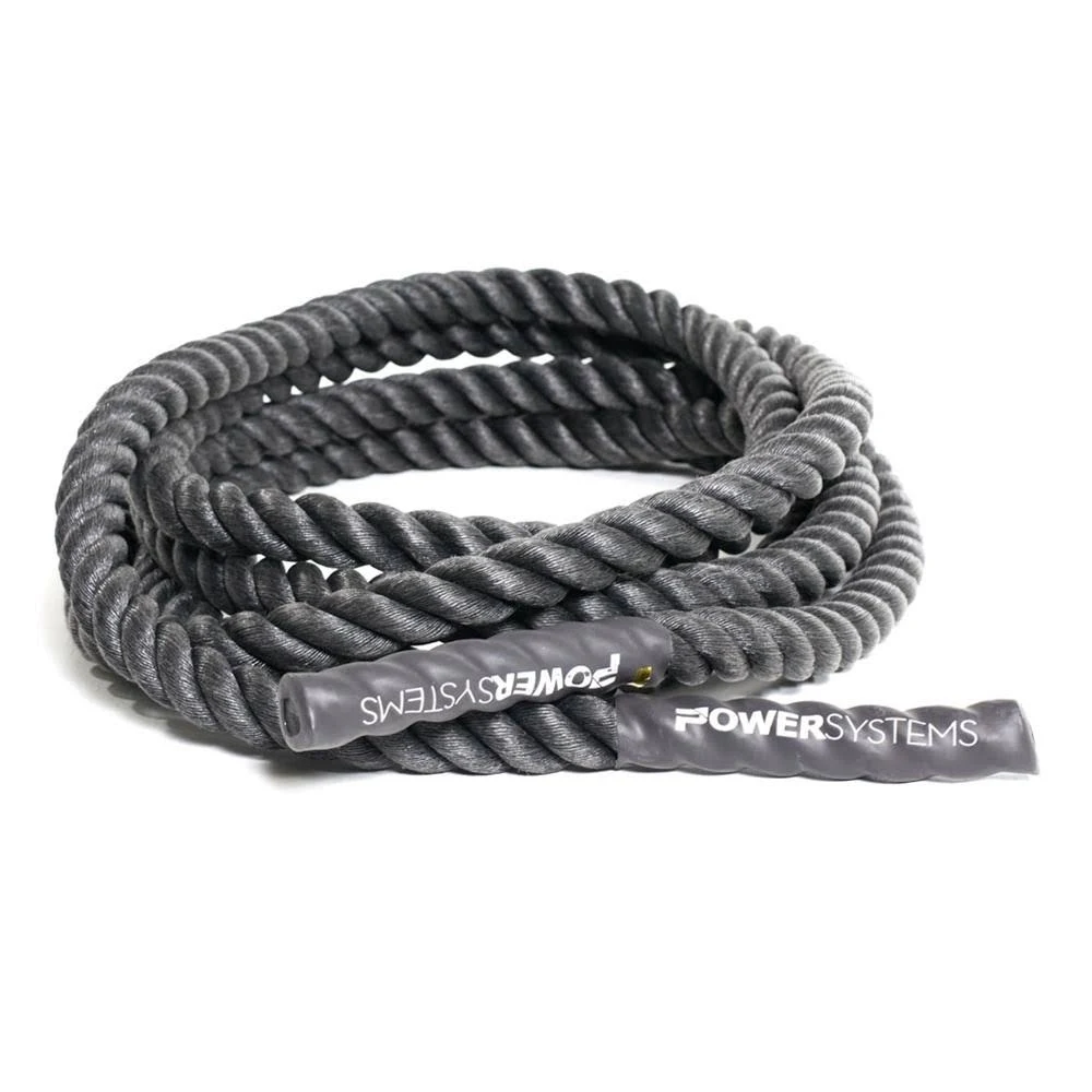 Power Systems 13654 40 ft. x 2 in. Power Training Rope - Black