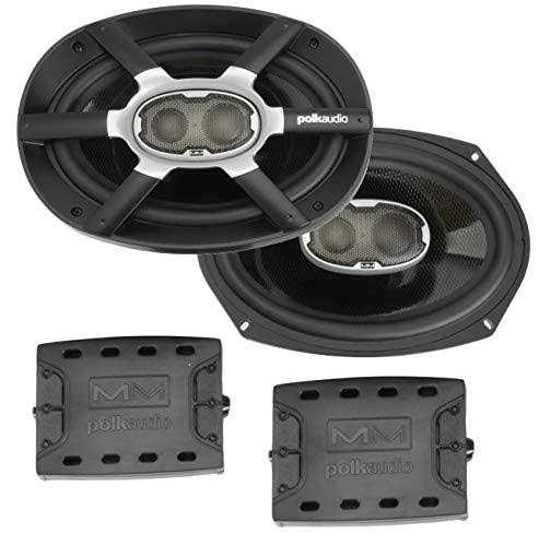 Polk Audio Mobile Monitor MM691 3-way Speaker - 6x22 x 9x22 - Black