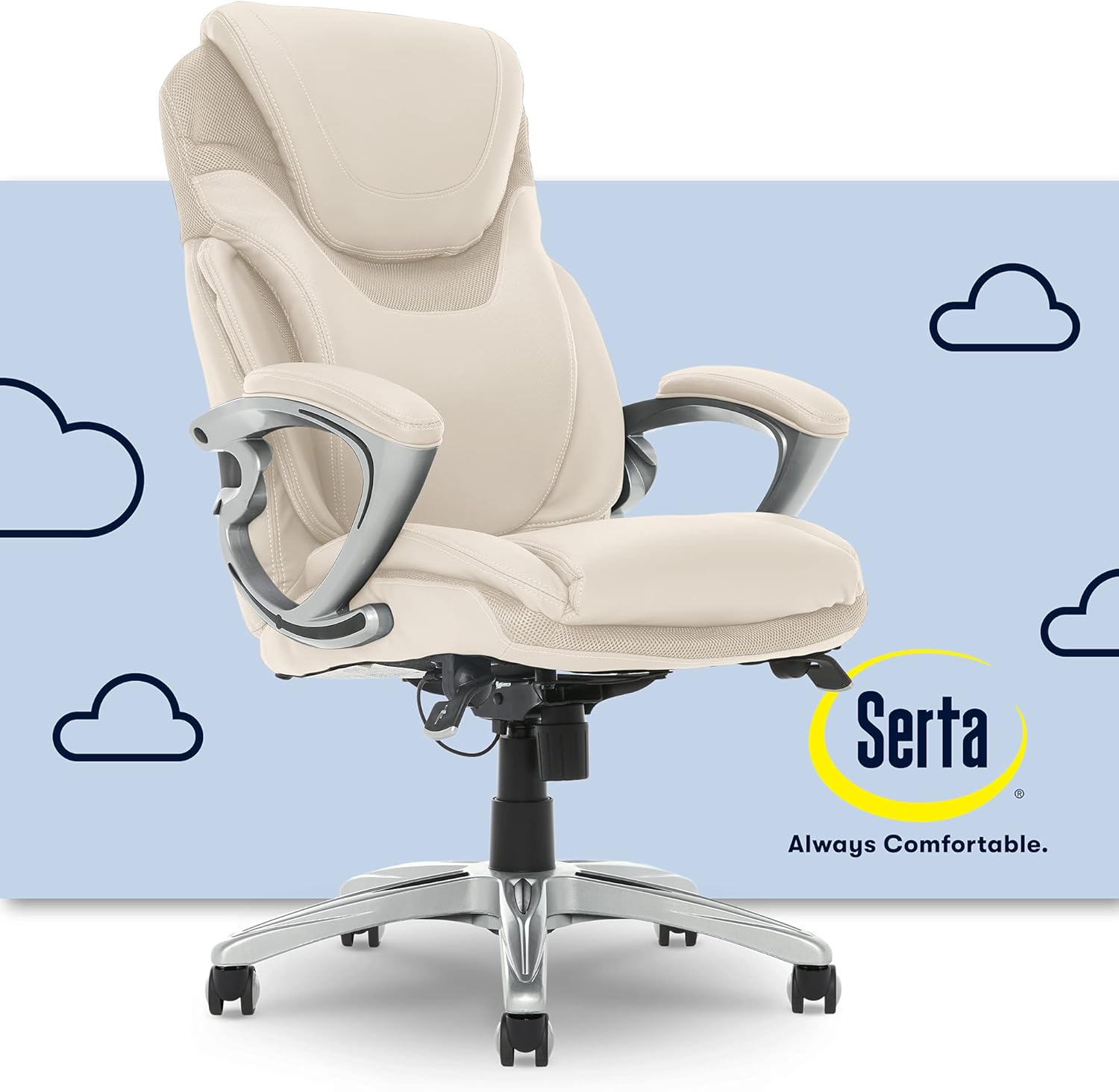 Serta Works, Executive, Deep Black
