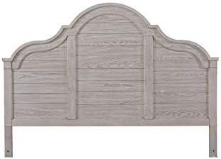 Legacy Classic Furniture Belhaven King/Cal King Arched Panel Headboard in Weathered Plank Finish Wood