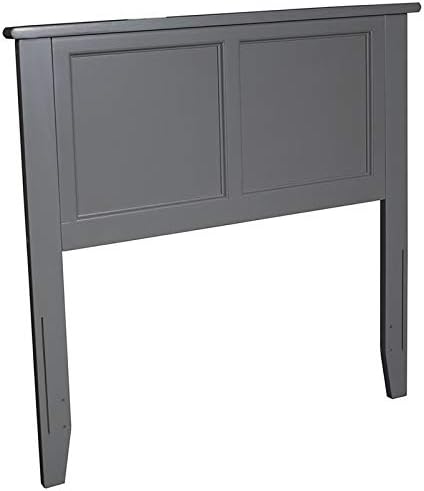 Leo & Lacey Twin Panel Headboard in Atlantic Gray