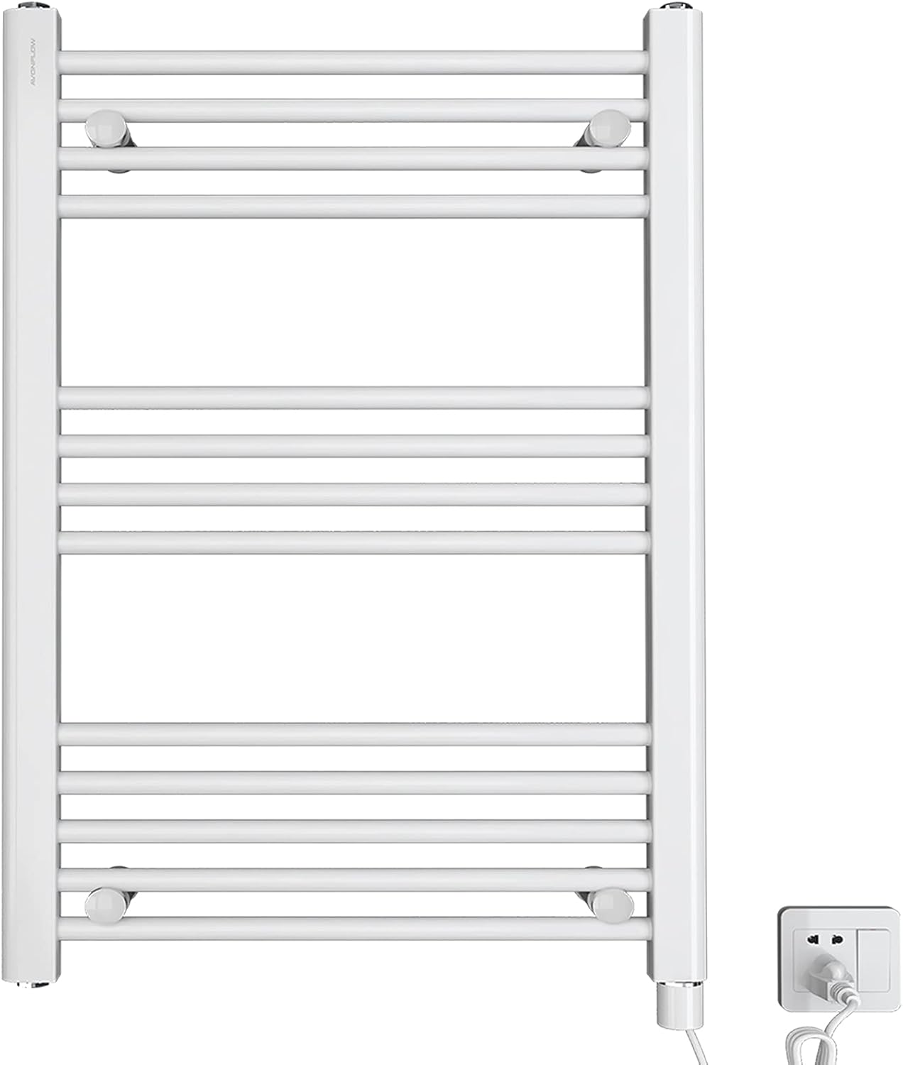 AVONFLOW Heated Towel Warmer Racks with Timer for Bathroom Freestanding & Wall Mounted 250W Towel Heater