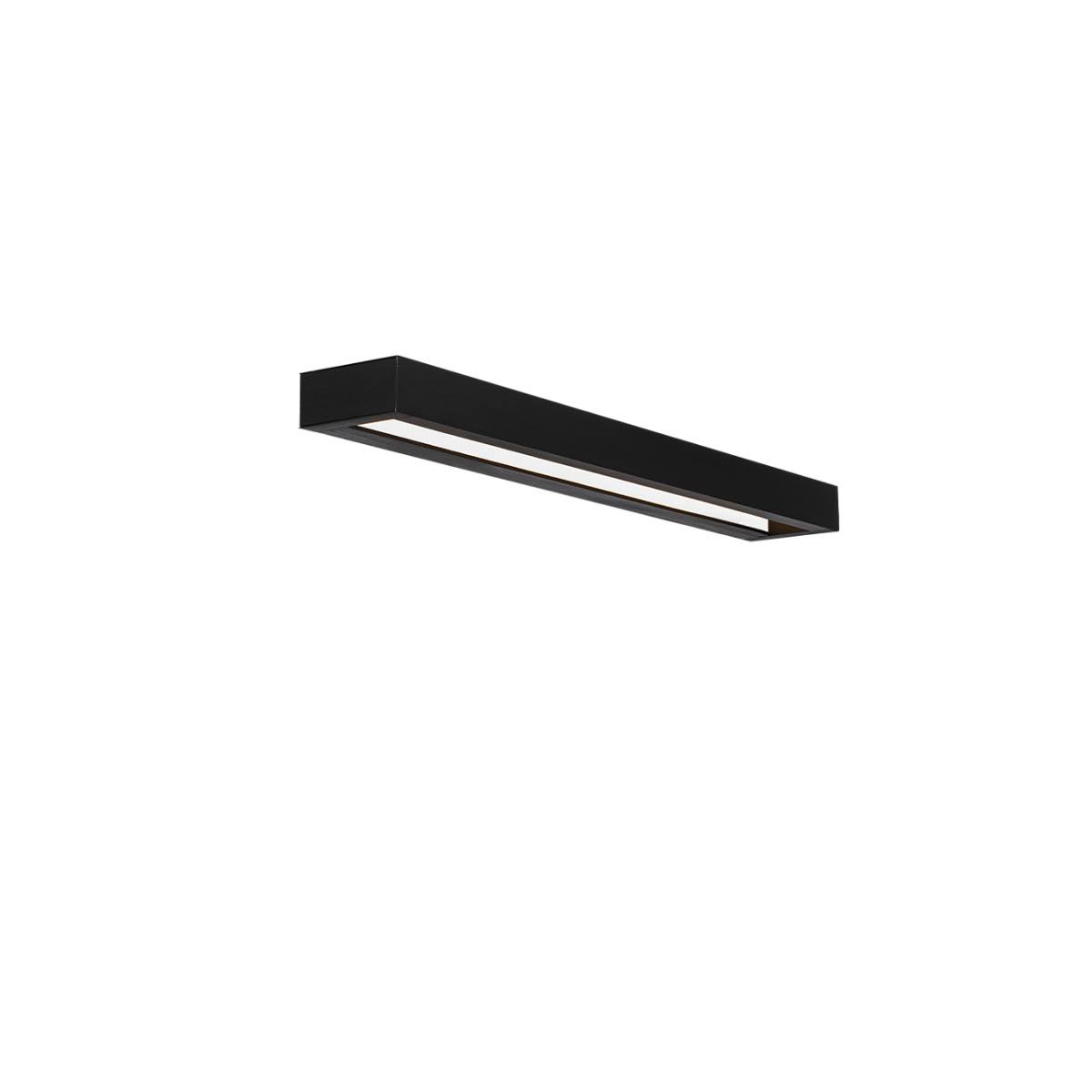 Open Bar Bath Vanity u0026 Wall Light by Modern Forms, Black, WS-52127-35-BK
