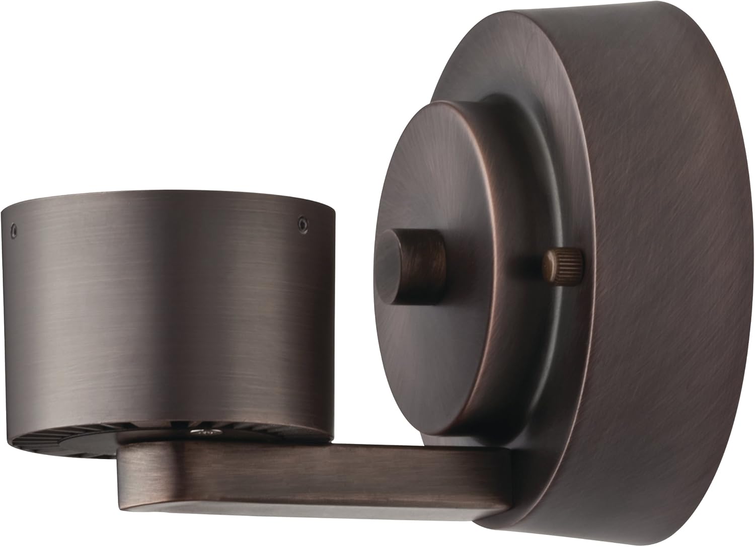 Lithonia Lighting MWSC BZ LED Cylinder Sconce Fitter, Bronze Pack of 2