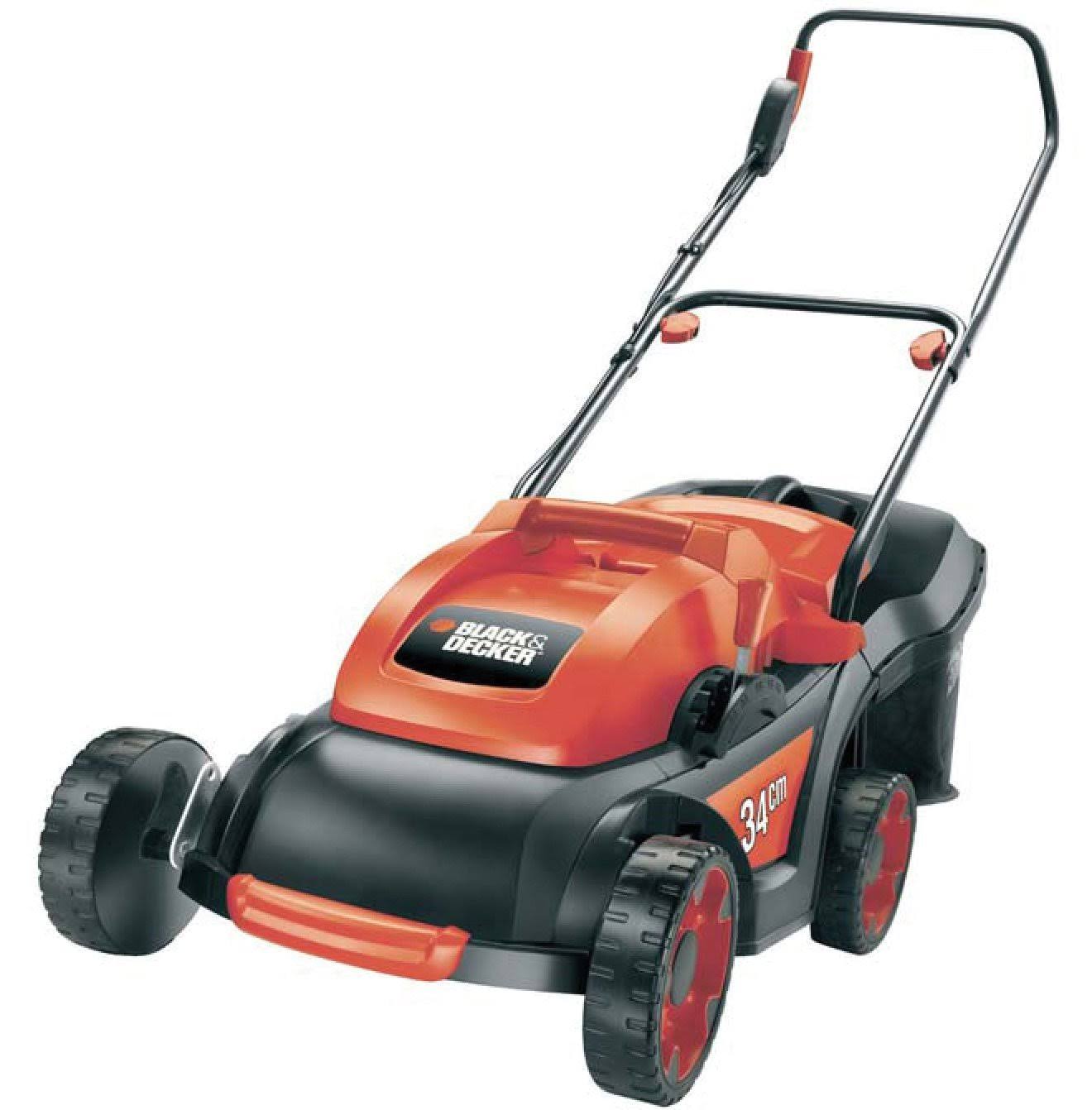 Black u0026 Decker GR3400 Electric Rotary Mower 34 cm 1200W (Old Version) 110 Volt Only for USA