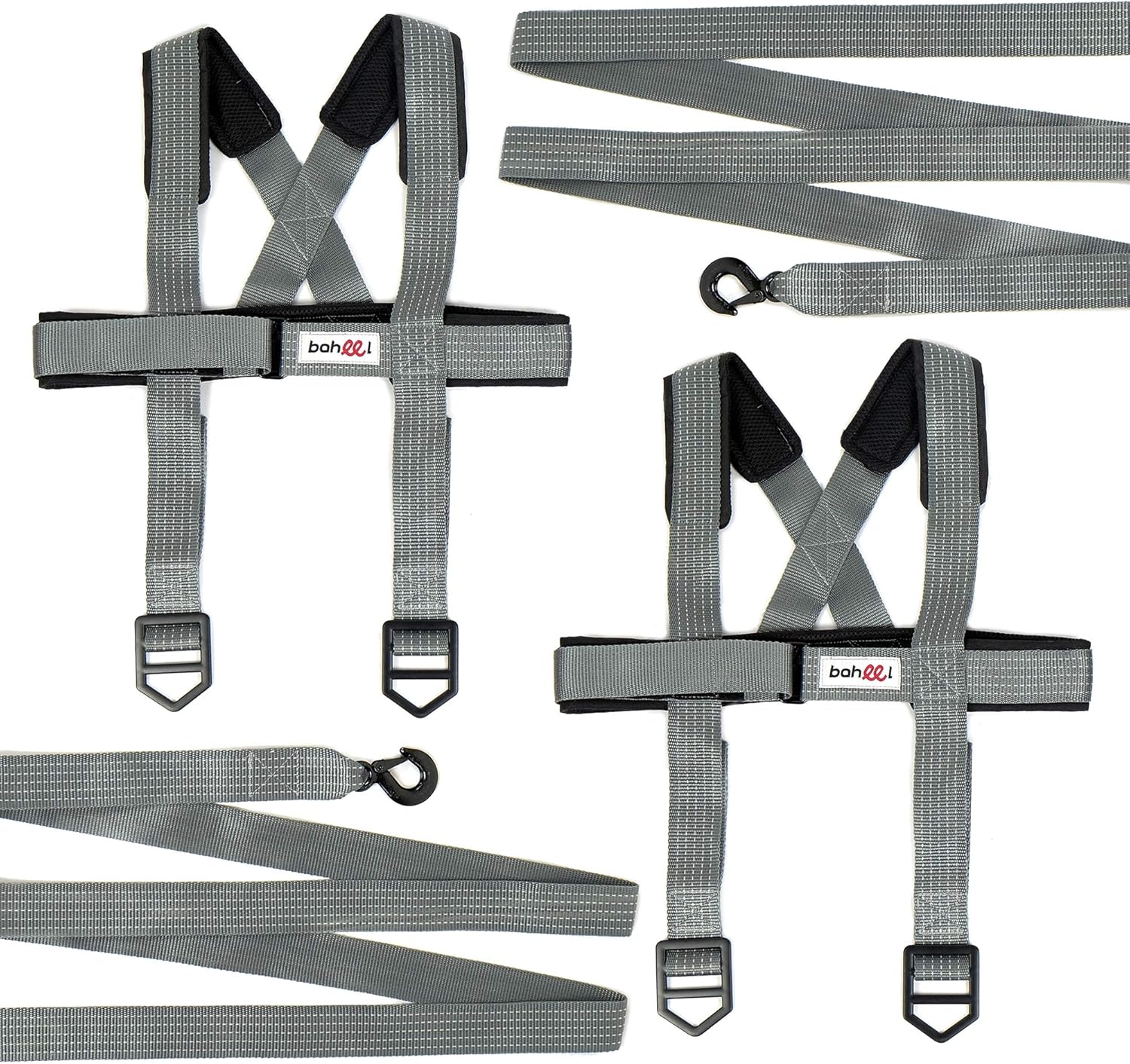 Professional Movers Tool - Shoulder Carrying Strap - Furniture Moving Tools - Lifting and Moving System - Hands Free - Safe Easy Moving Pack of 2