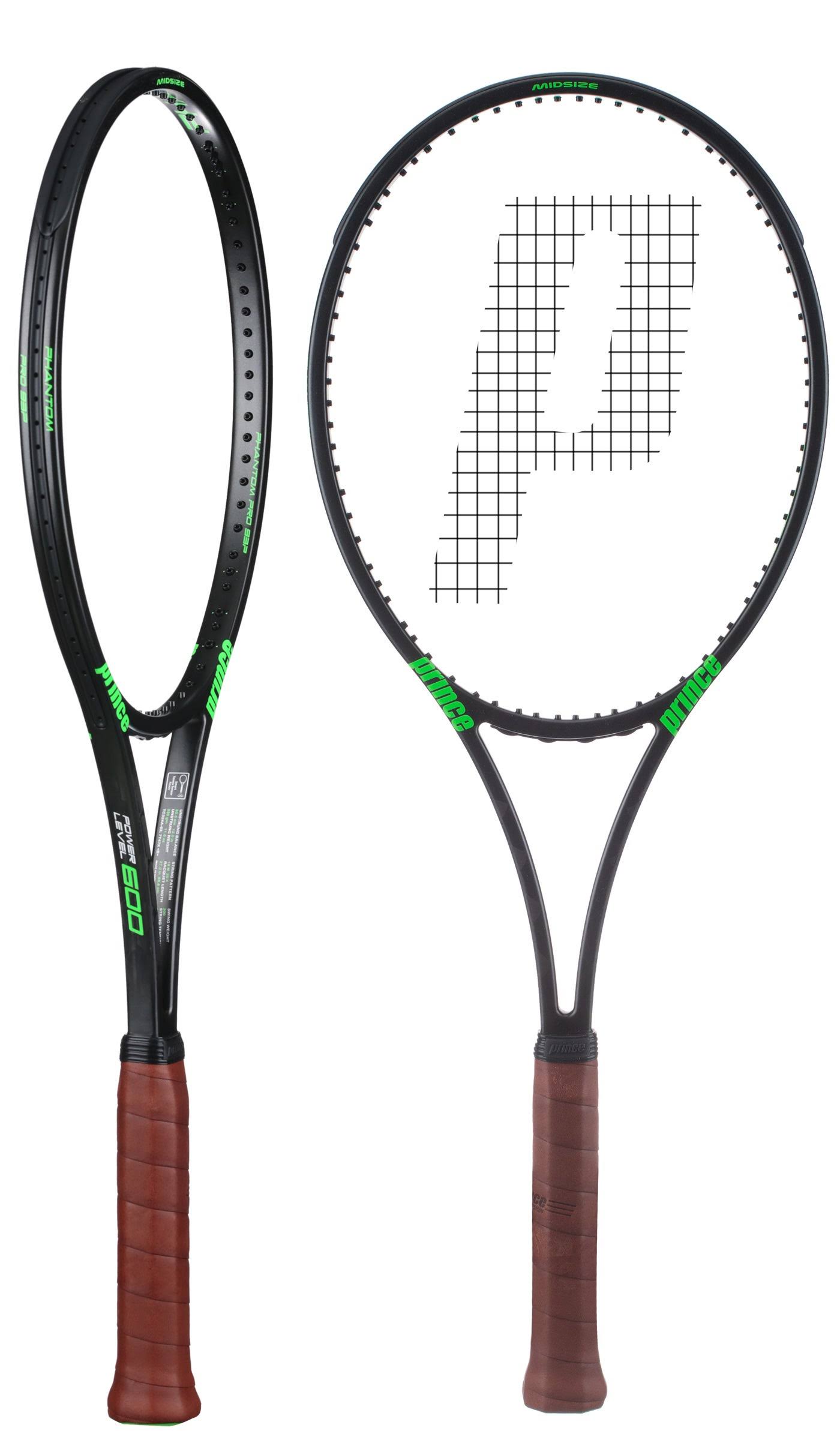 Prince Phantom Pro 93P Tennis Racquet (4 3/8)