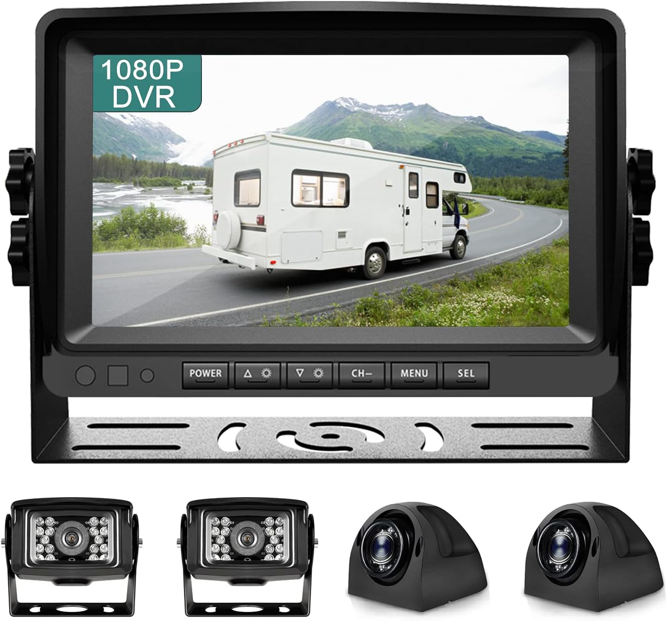 Fursom Wired Backup Camera System, 10.2