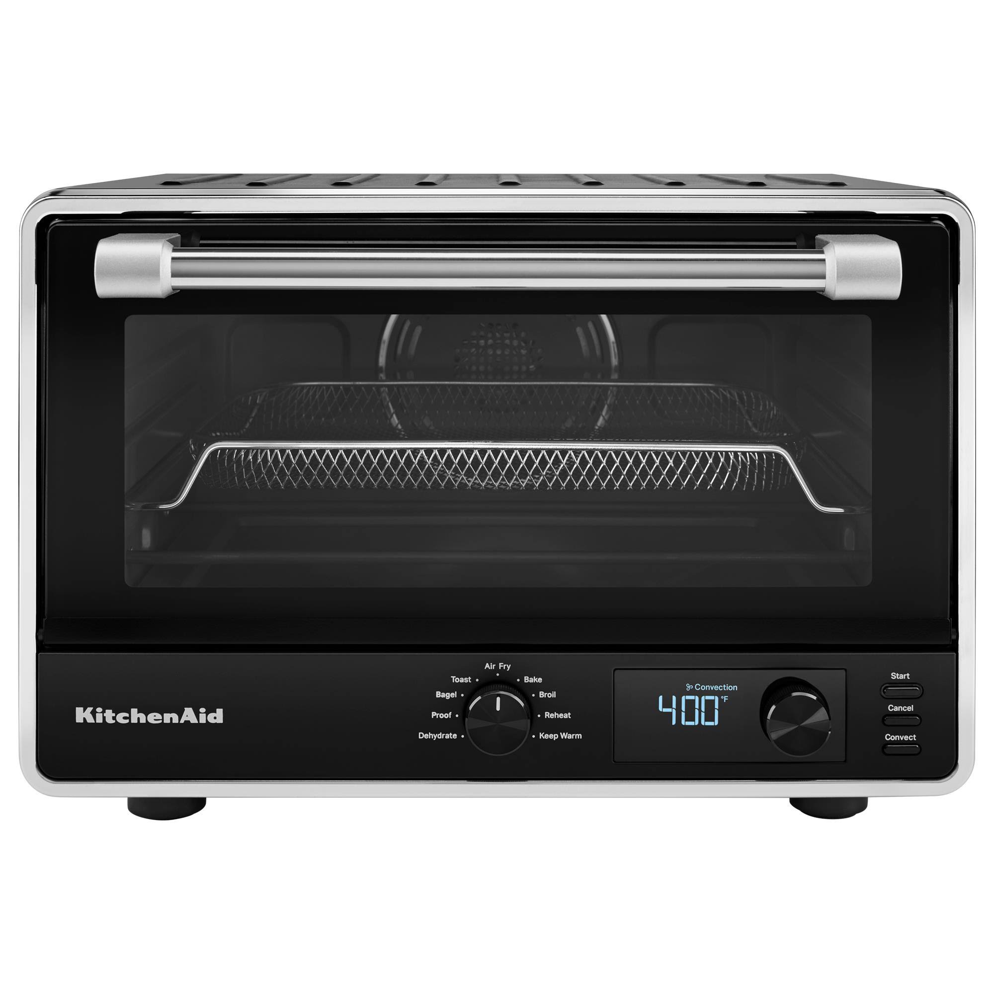 KitchenAid - Digital Countertop Oven with Air Fry - Black Matte