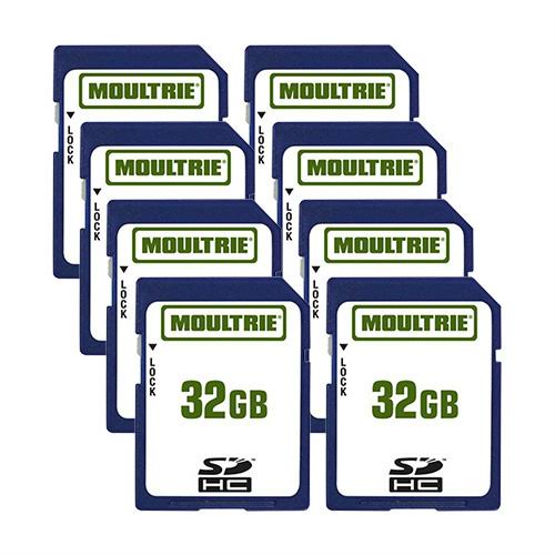 Moultrie MCA12603 (8-Pack) 32G SD Card