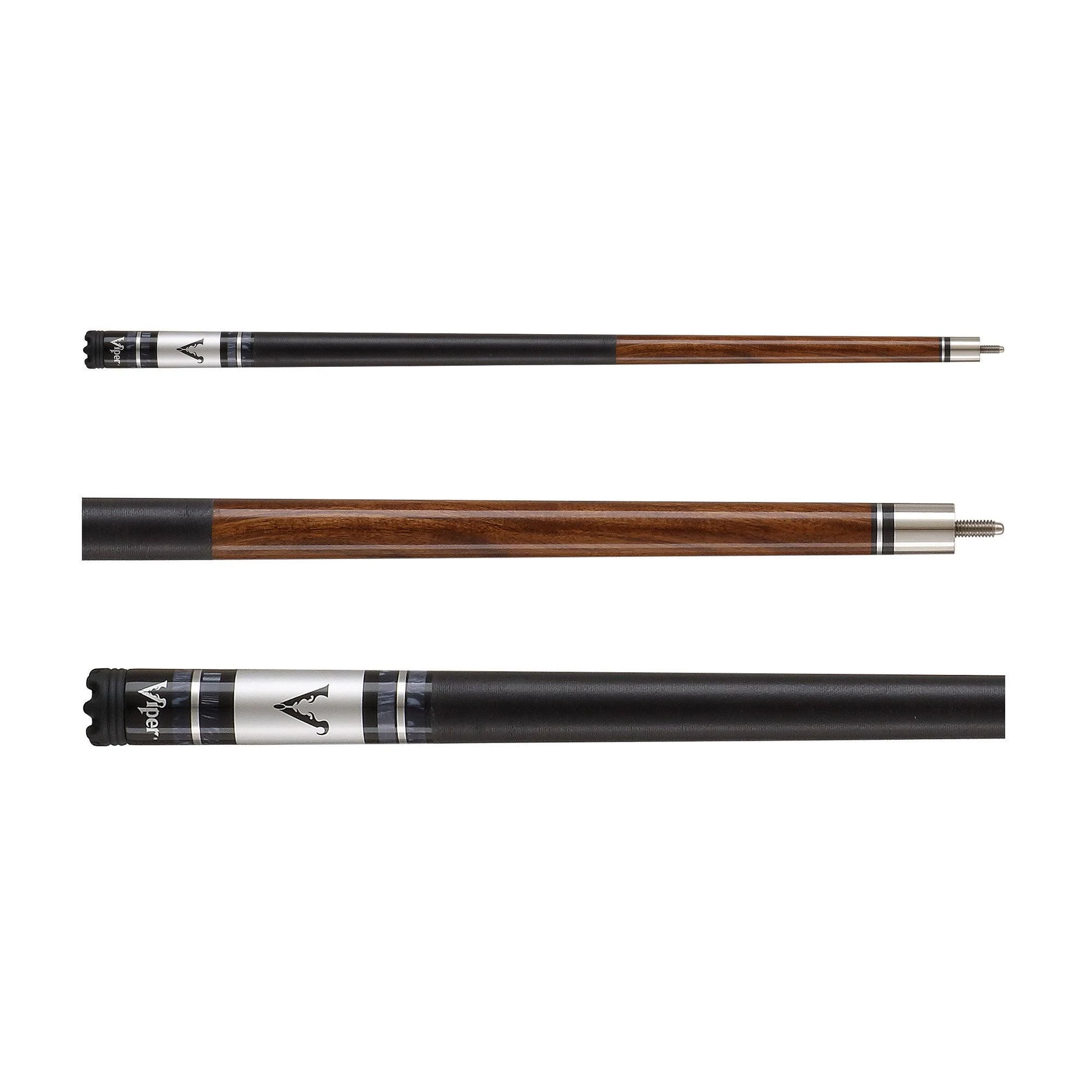Viper Sinister Series Black White Design Pool Cue
