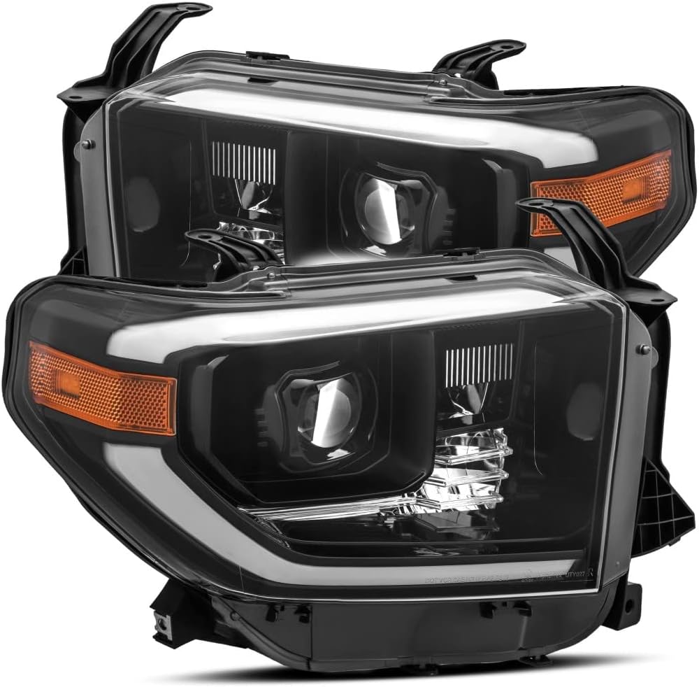 AlphaRex For Toyota Tundra 2014-2020 Projector Headlight PRO-Series Alpha Black | 880718
