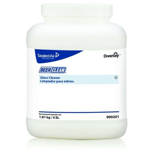 Brand New Diversey Beer Clean Glass Cleaner (4-Pound, 2-Pack)