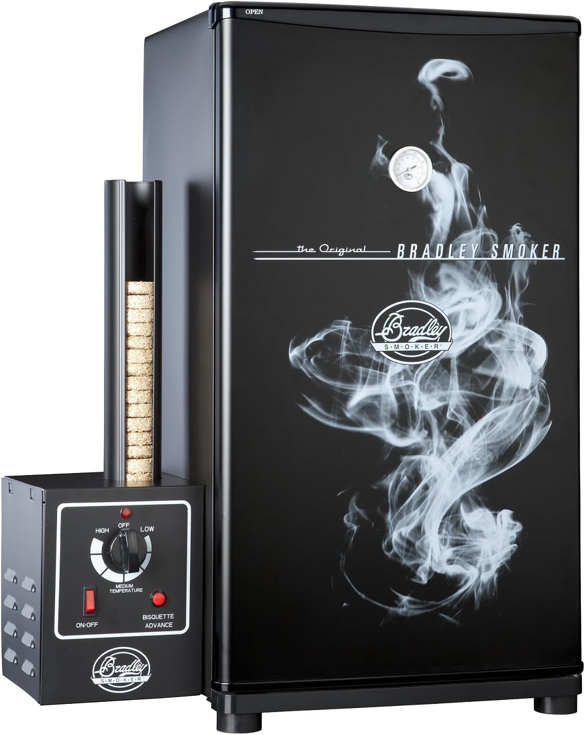 Bradley Smoker BS611 Electric Smoker, One Size, Black
