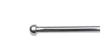 Brasstech 4321/56 3/8x22 x 30x22 Rigid Supply TUBE, Bull Nose Flat Black