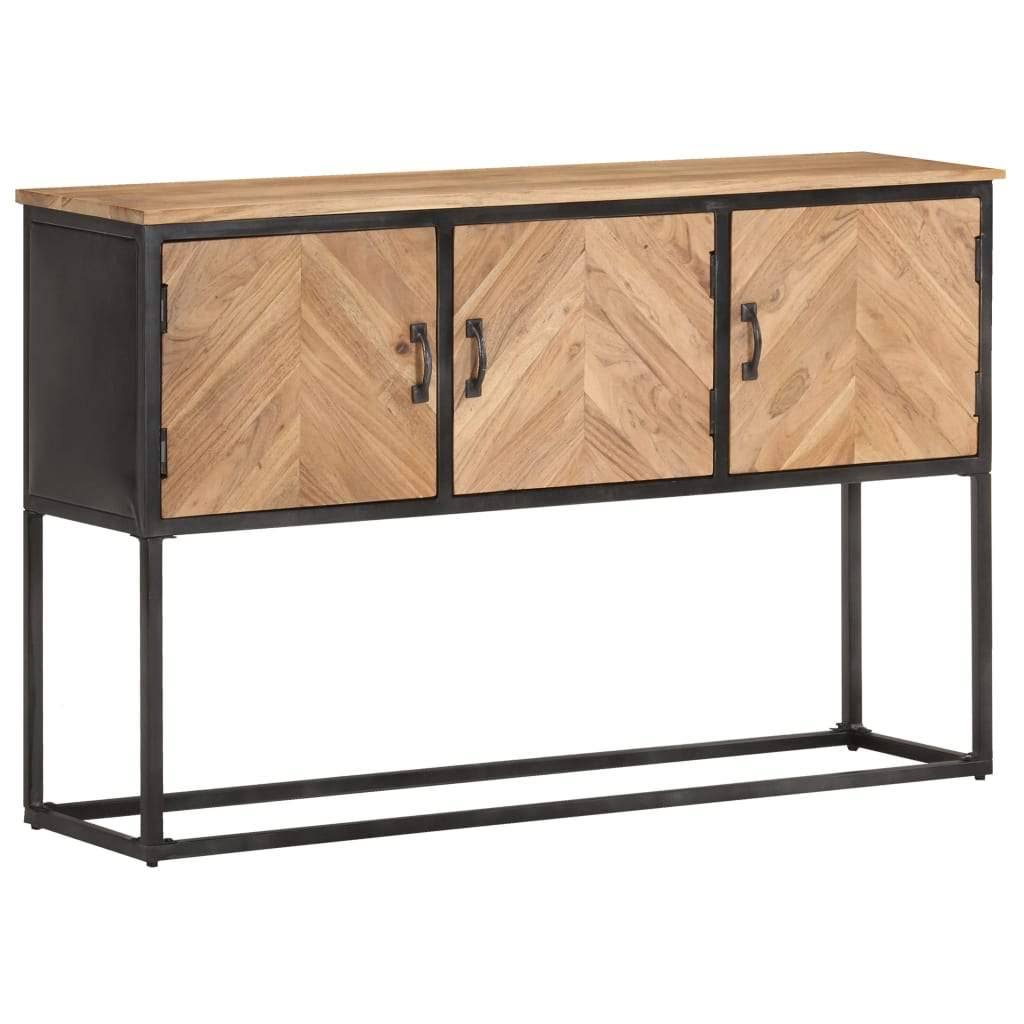 vidaXL Sideboard 47.2x22x11.8x22x29.5x22 Solid Acacia Wood
