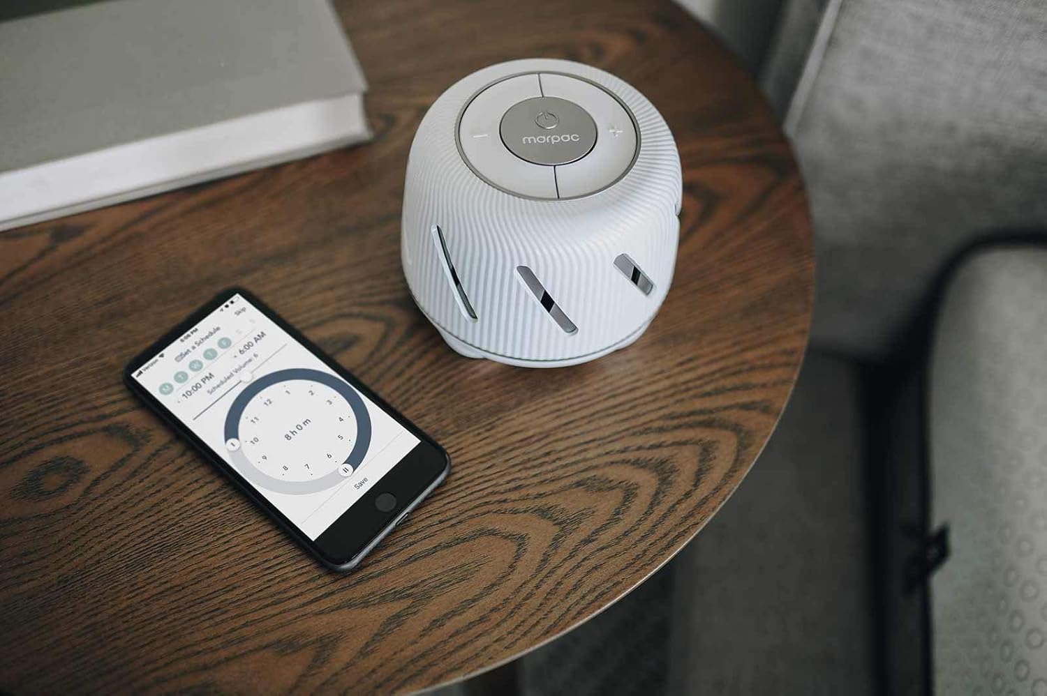 Yogasleep Dohm Connect (White) | White Noise Machine w/ App-Based Controls | Soothing Sounds from a Real Fan | Sleep Timer & Volume Control | Sleep Therapy, Office Privacy, Travel | For Adults & Baby