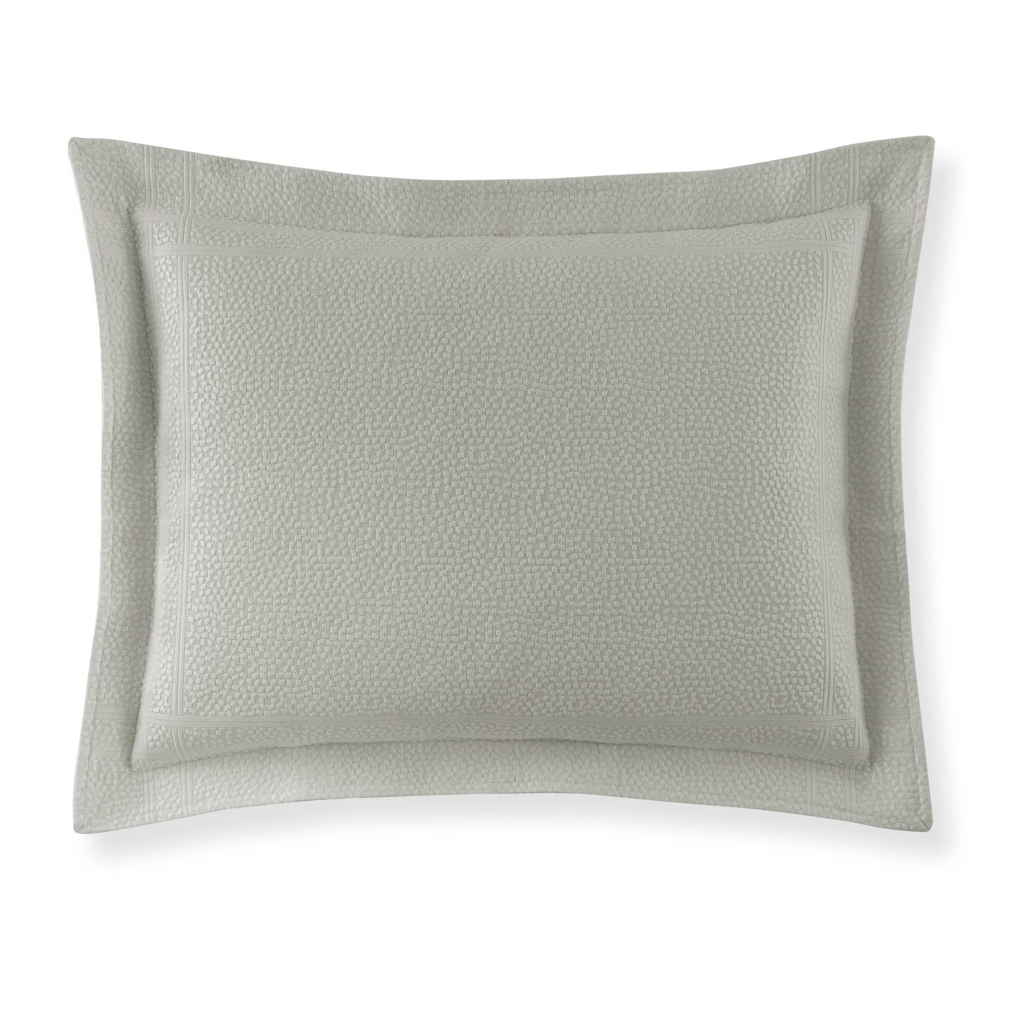 Peacock Alley Montauk Standard Sham / Platinum